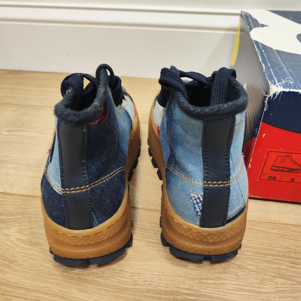 Patchwork Platform Sneakers - image 7